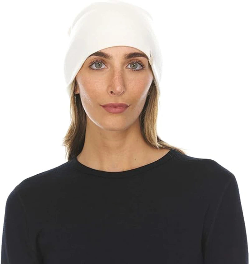 SERBEWAY Merino Wool Beanie Unisex Winter Hat for Running, Skiing & Outdoor Sports