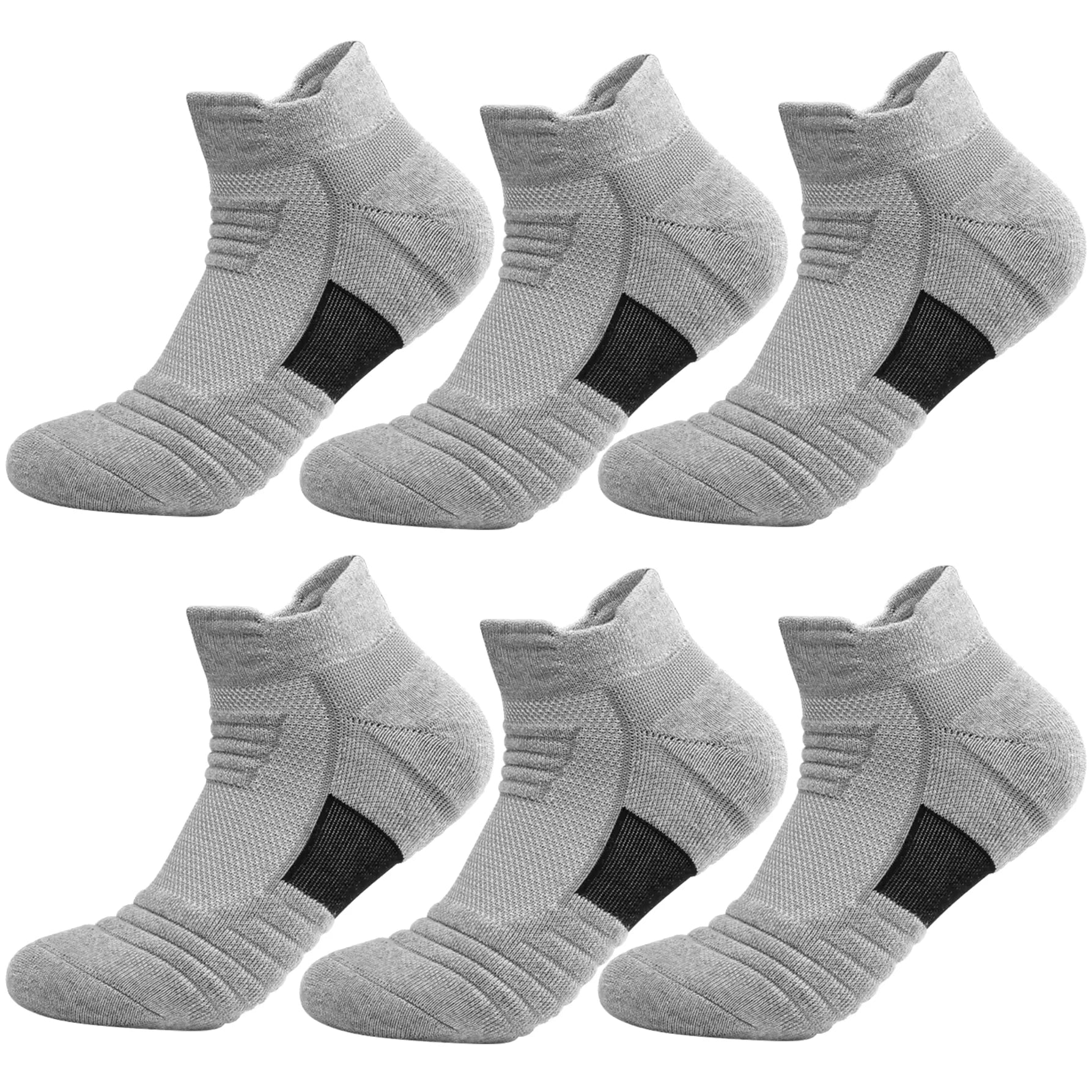 Breathable Athletic Terry Socks Cushioned Running Hiking Sports 6-12 Pairs