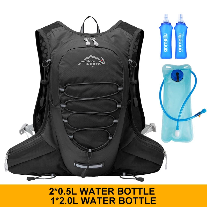 12L Hydration Vest, Lightweight Running and Cycling Backpack for Camping and Outdoor Adventure