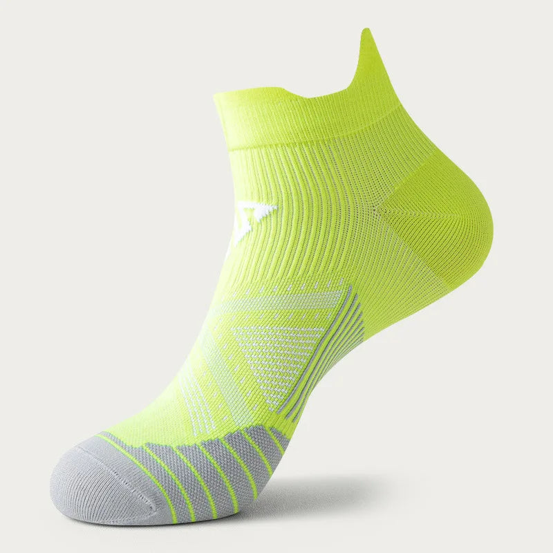 TSODUCE Summer Running Socks – Breathable Quick-Dry Marathon Ankle Socks for Men & Women