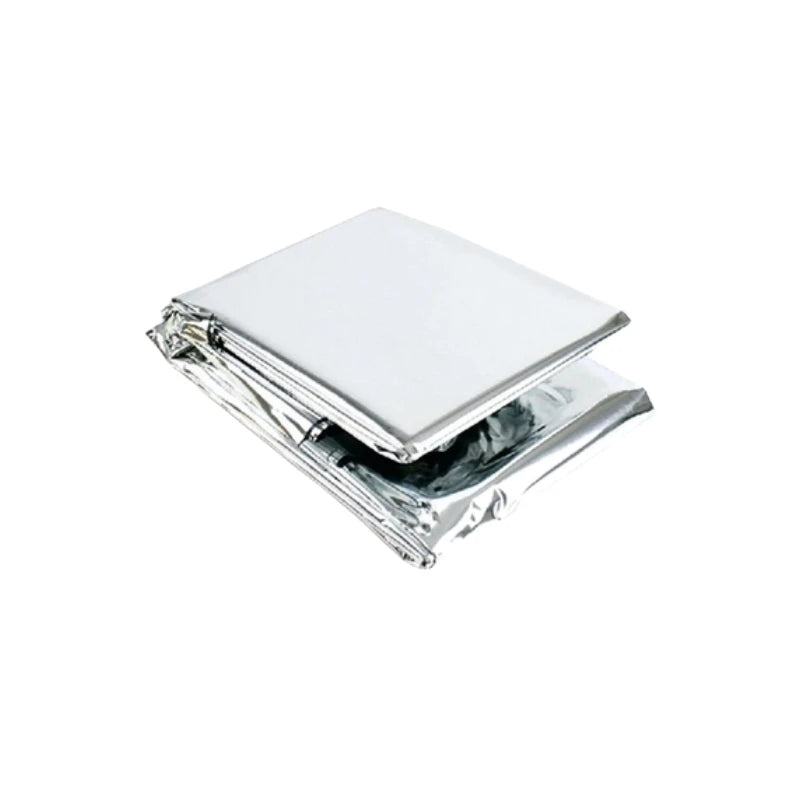 Outdoor Emergency Survival Blanket Gold-Silver Thermal Foil 130 × 210cm