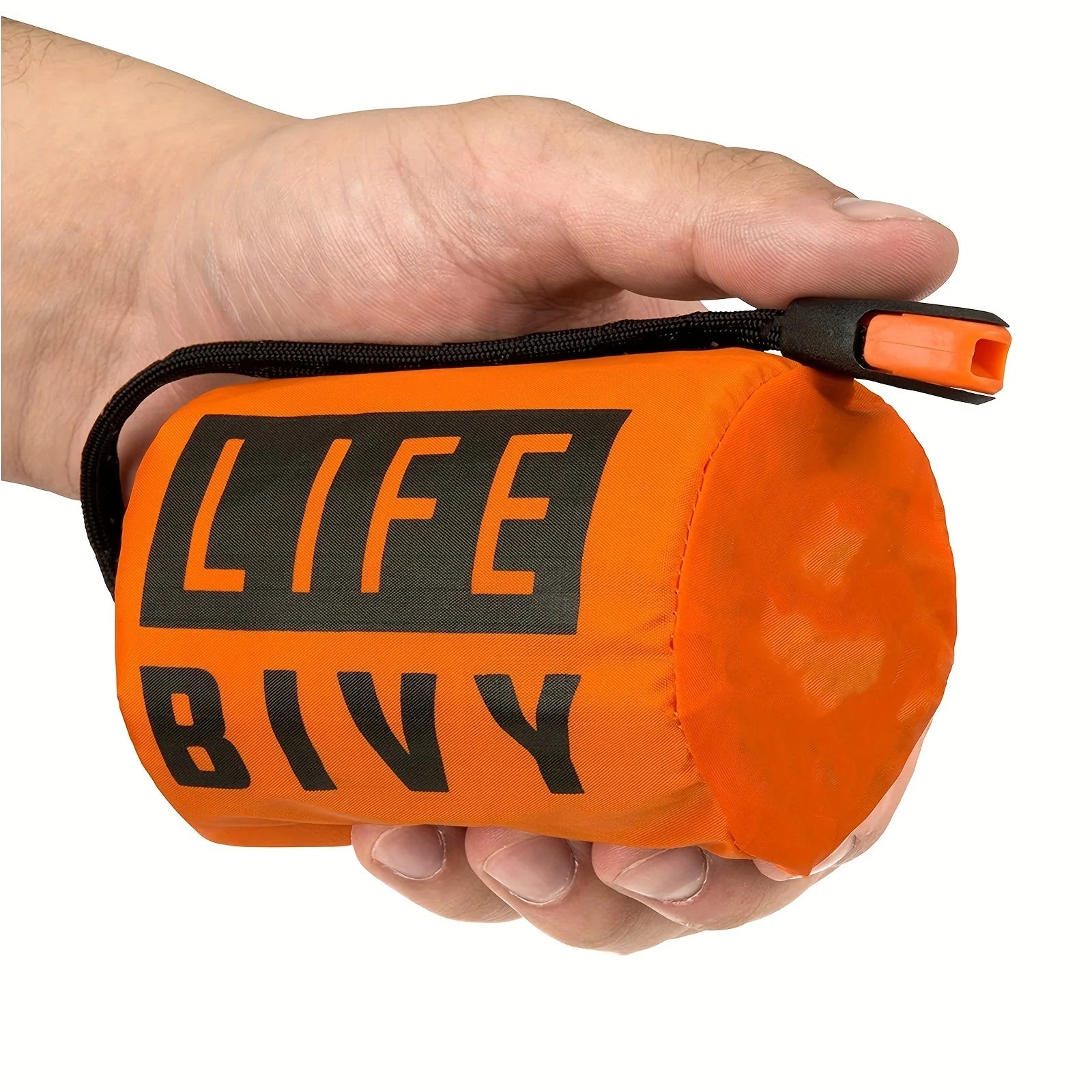 Compact Emergency Thermal Sleeping Bag Waterproof Mylar Survival Bivy