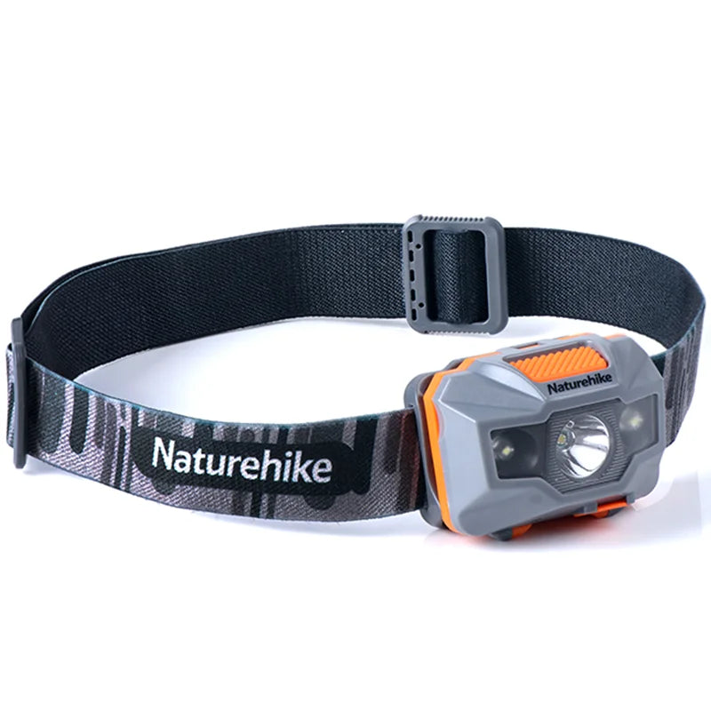 NATUREHIKE TD-02 Headlamp – 150 Lumen Rechargeable LED Light for Hiking & Trail Running