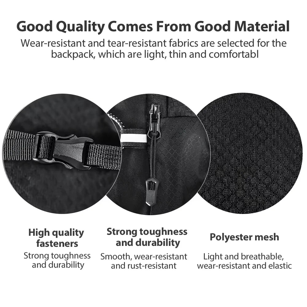 NEWBOLER Ultralight Trail Running Hydration Vest Backpack