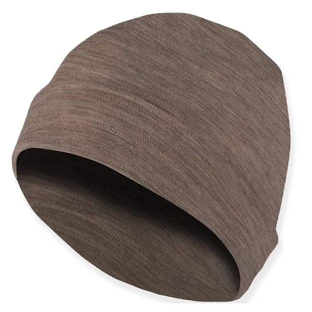 SERBEWAY Merino Wool Beanie Unisex Winter Hat for Running, Skiing & Outdoor Sports