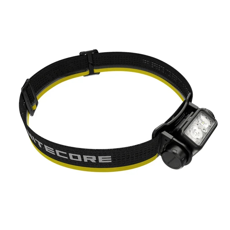 NITECORE NU43 Rechargeable Headlamp – 1400 Lumens, Red & White Light, Lightweight Design