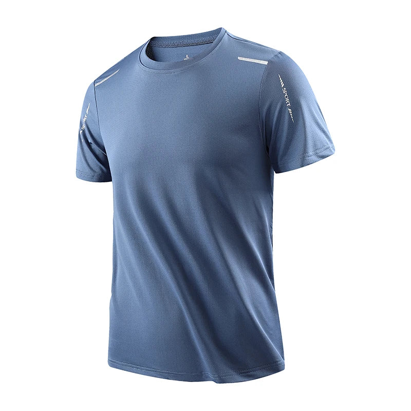 CHRLCK Men’s Quick-Drying Running T-Shirt – Lightweight, Breathable Activewear for Summer