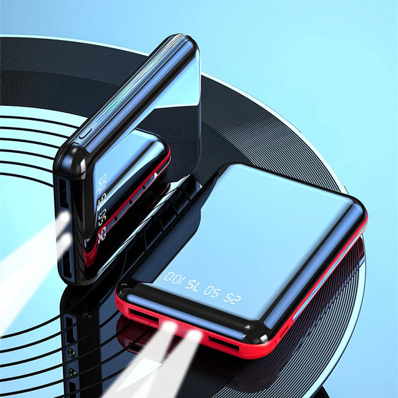 20000mAh POWER BANK Portable Charger LED Digital External Battery for iPhone Xiaomi Huawei Samsung