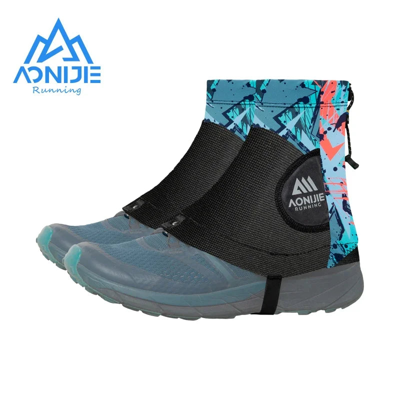 Trail Running Gaiters | Lightweight Sandproof Shoe Covers for Hiking, Climbing, Triathlon & Marathon