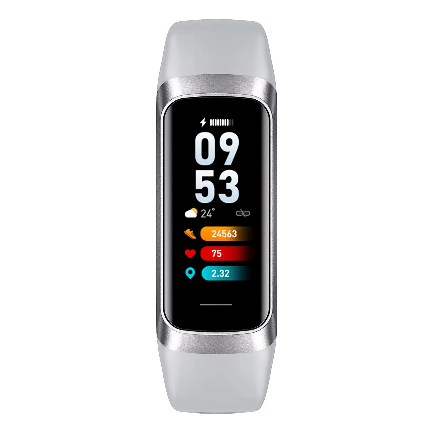 XIAOMI Slim Smart Watch 1.1" AMOLED Fitness Tracker with Heart Rate & Body Temp