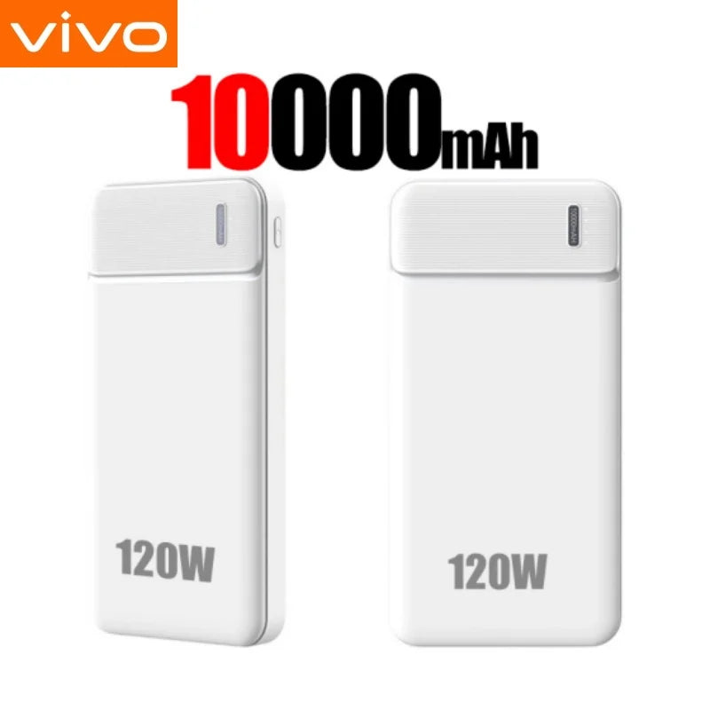 VIVO 120W Power Bank 50000mAh Fast Charging Portable Charger with Digital Display