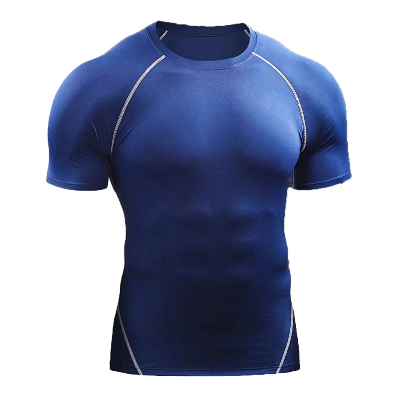 2025 Compression T-Shirt for Men – Quick-Dry Athletic Sportswear