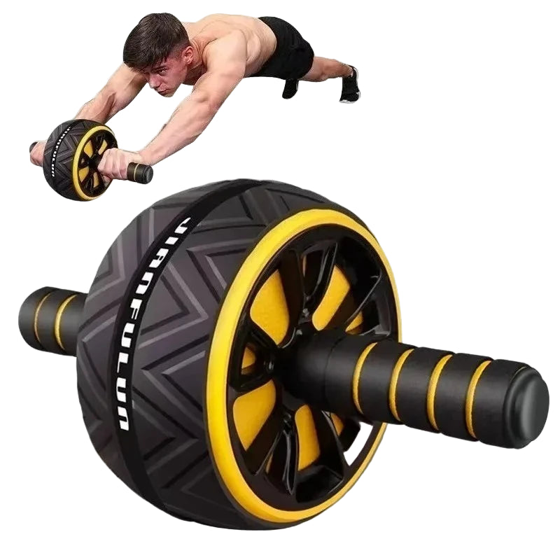 Silent Abdominal Roller – Fitness & Core Exercise Wheel for Home Workout