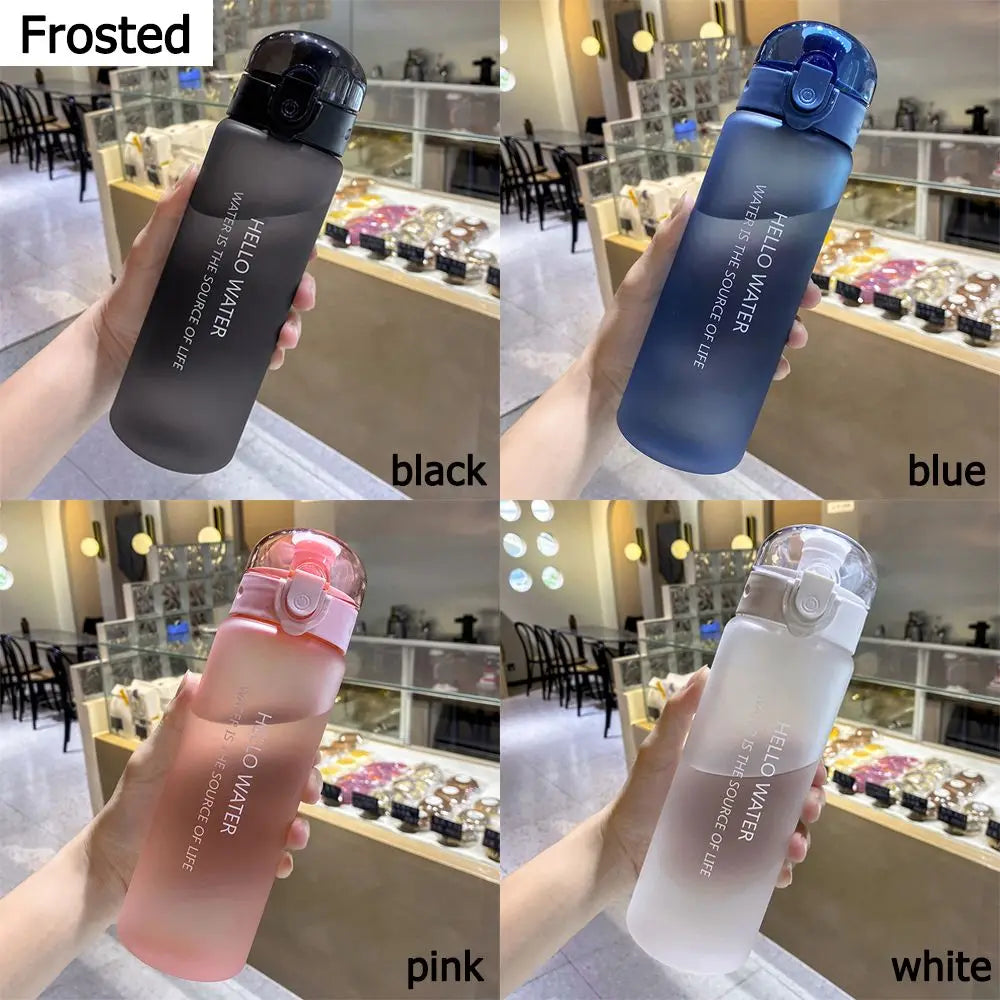 Transparent Sports Water Bottle 780 ml – Portable Leakproof Gym & Travel Bottle