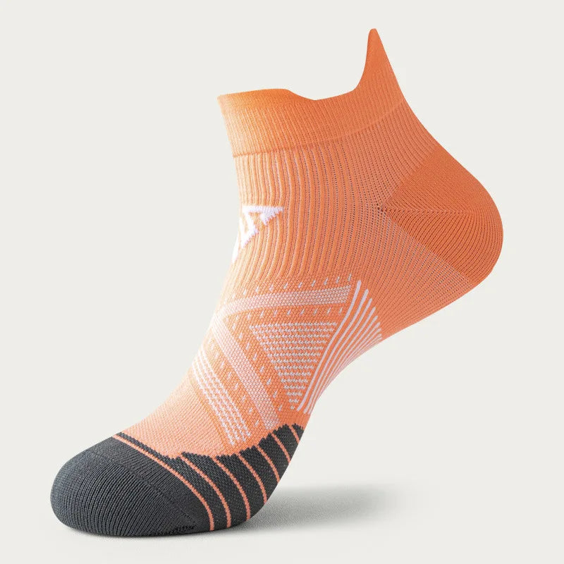 TSODUCE Summer Running Socks – Breathable Quick-Dry Marathon Ankle Socks for Men & Women