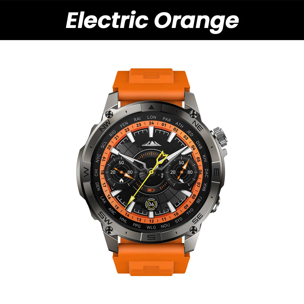 ZEBLAZE Stratos 2 Plus Smart Watch AMOLED GPS with Compass & Voice Calling
