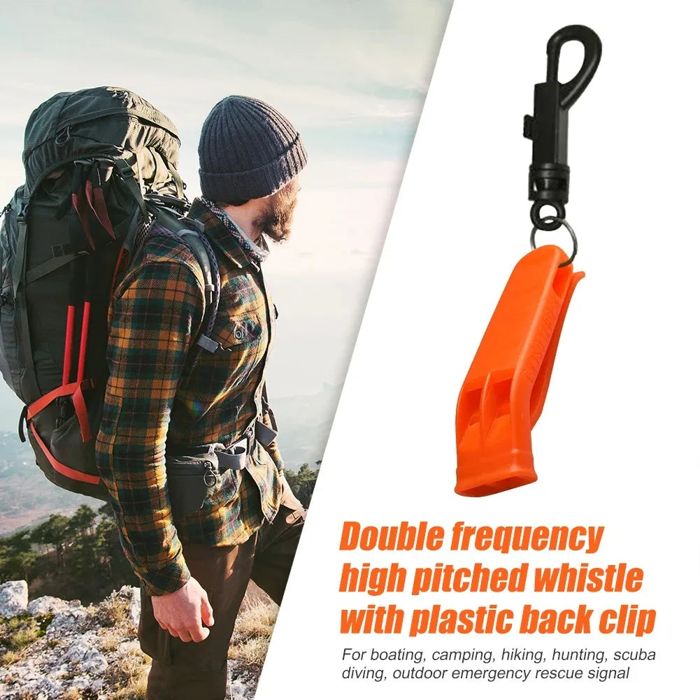 Outdoor Survival Emergency Whistle Loud Safety Signal for Hiking & Rescue