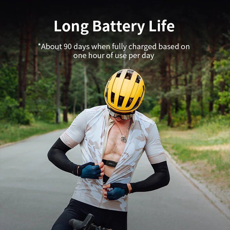 XOSS X2 Pro Chest Strap Heart Rate Monitor – Dual ANT+ & Bluetooth Fitness Sensor