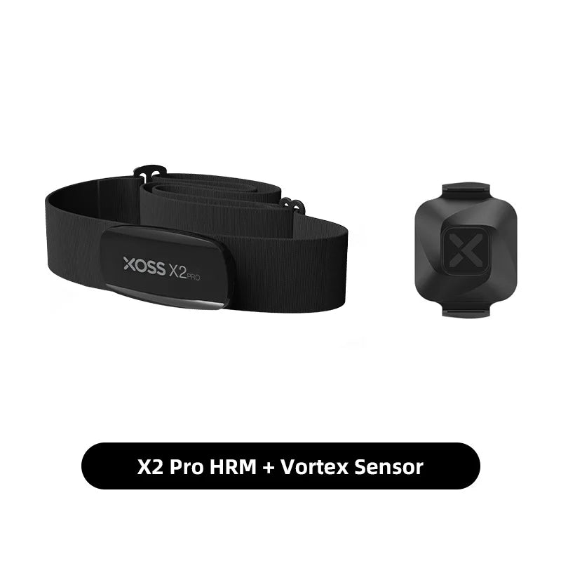 XOSS X2 Pro Chest Strap Heart Rate Monitor – Dual ANT+ & Bluetooth Fitness Sensor