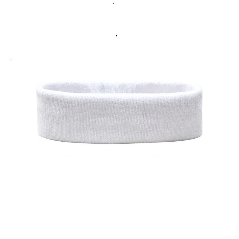 VIVIDSUN Solid Colour Sports Headband – High Elasticity & Sweat-Absorbing Workout Band