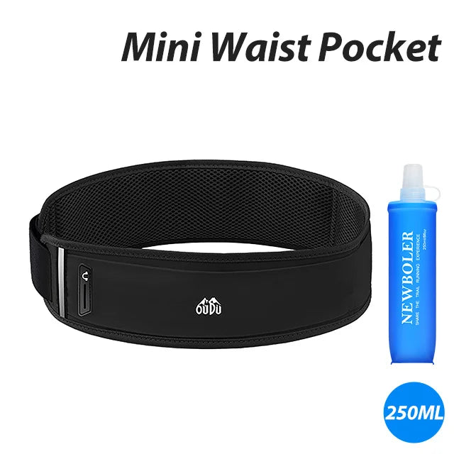 NEWBOLER Running Waist Bag Sports Fanny Pack Adjustable Belt Bag