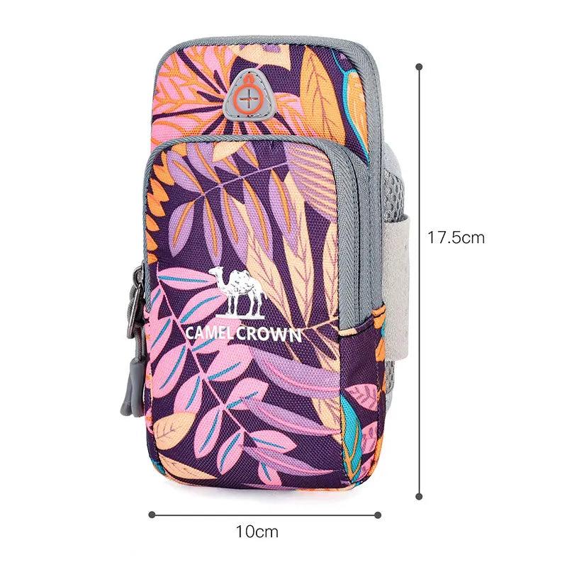 GOLDEN CAMEL Running Arm Bag – Lightweight Phone Holder for Running, Hiking, and Cycling