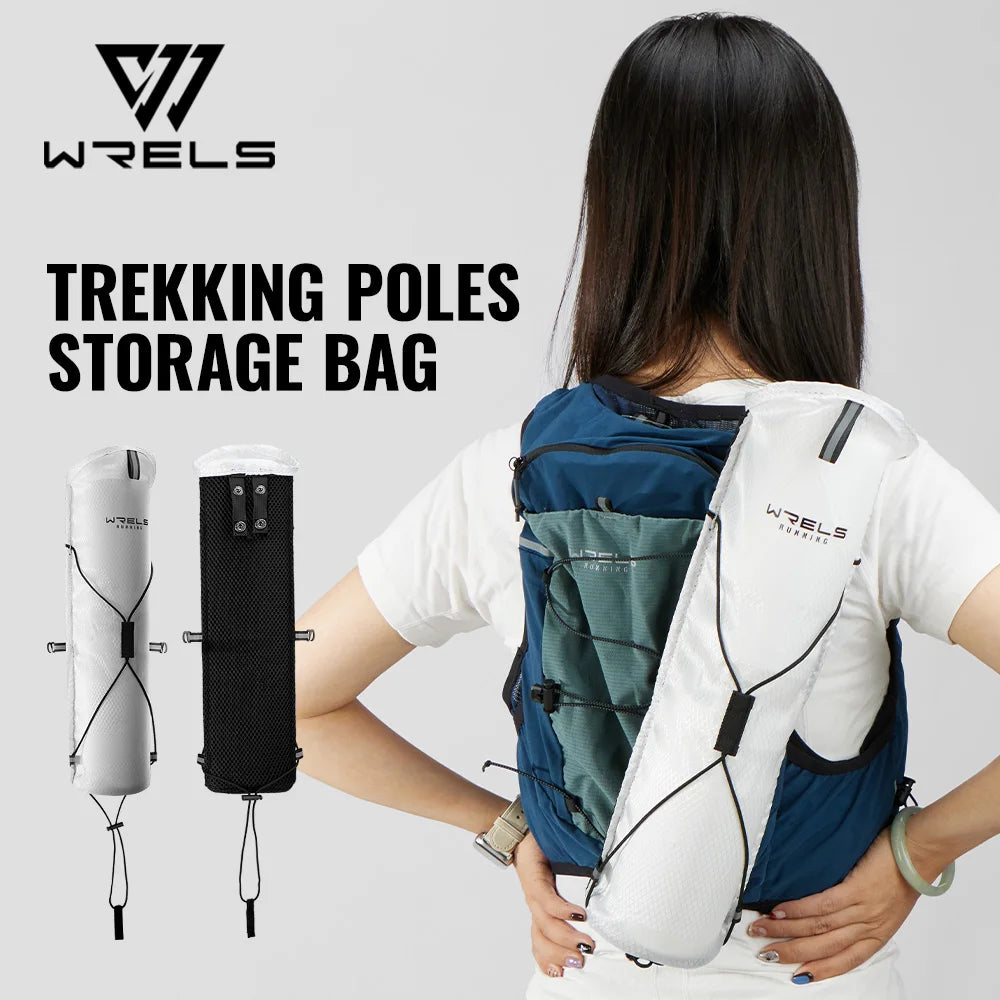 WRELS Trekking Poles Carry Bag Waterproof Lightweight Hiking Storage Case