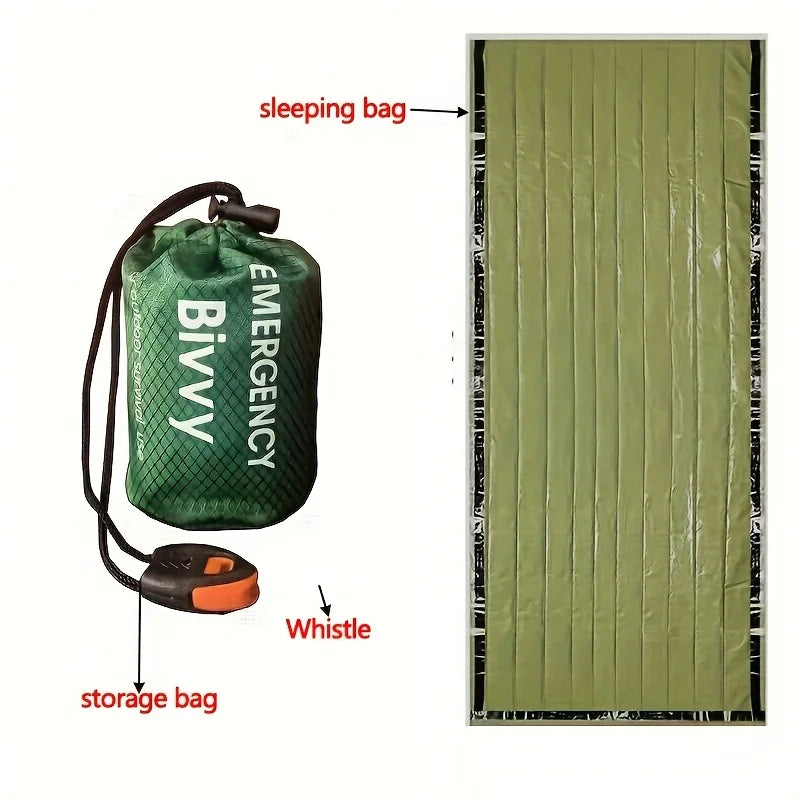 Emergency Survival Sleeping Bag Waterproof Thermal Mylar Rescue Sack
