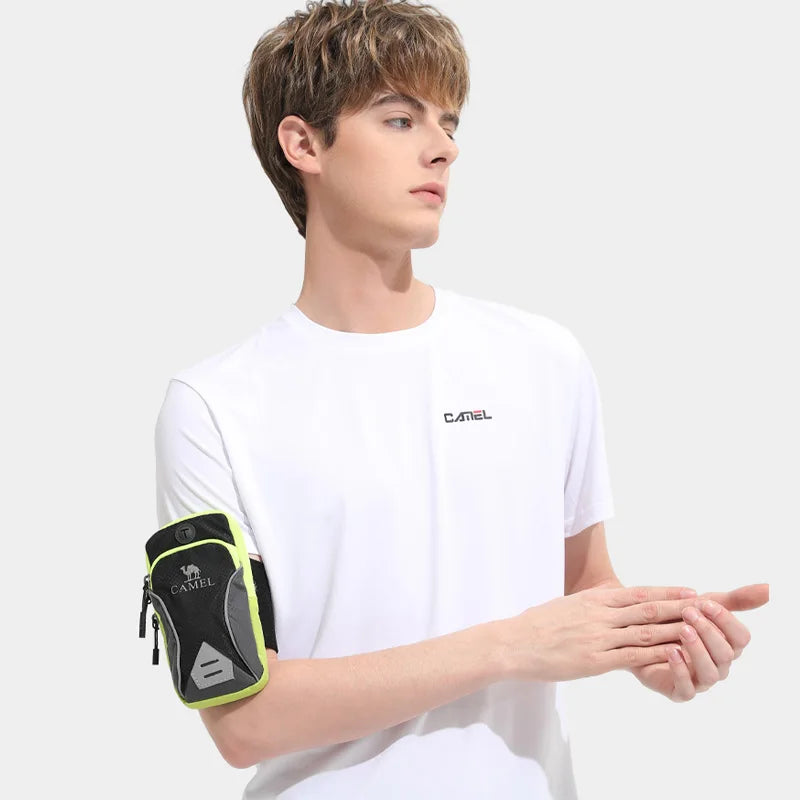 GOLDEN CAMEL Running Arm Bag – Lightweight Phone Holder for Running, Hiking, and Cycling