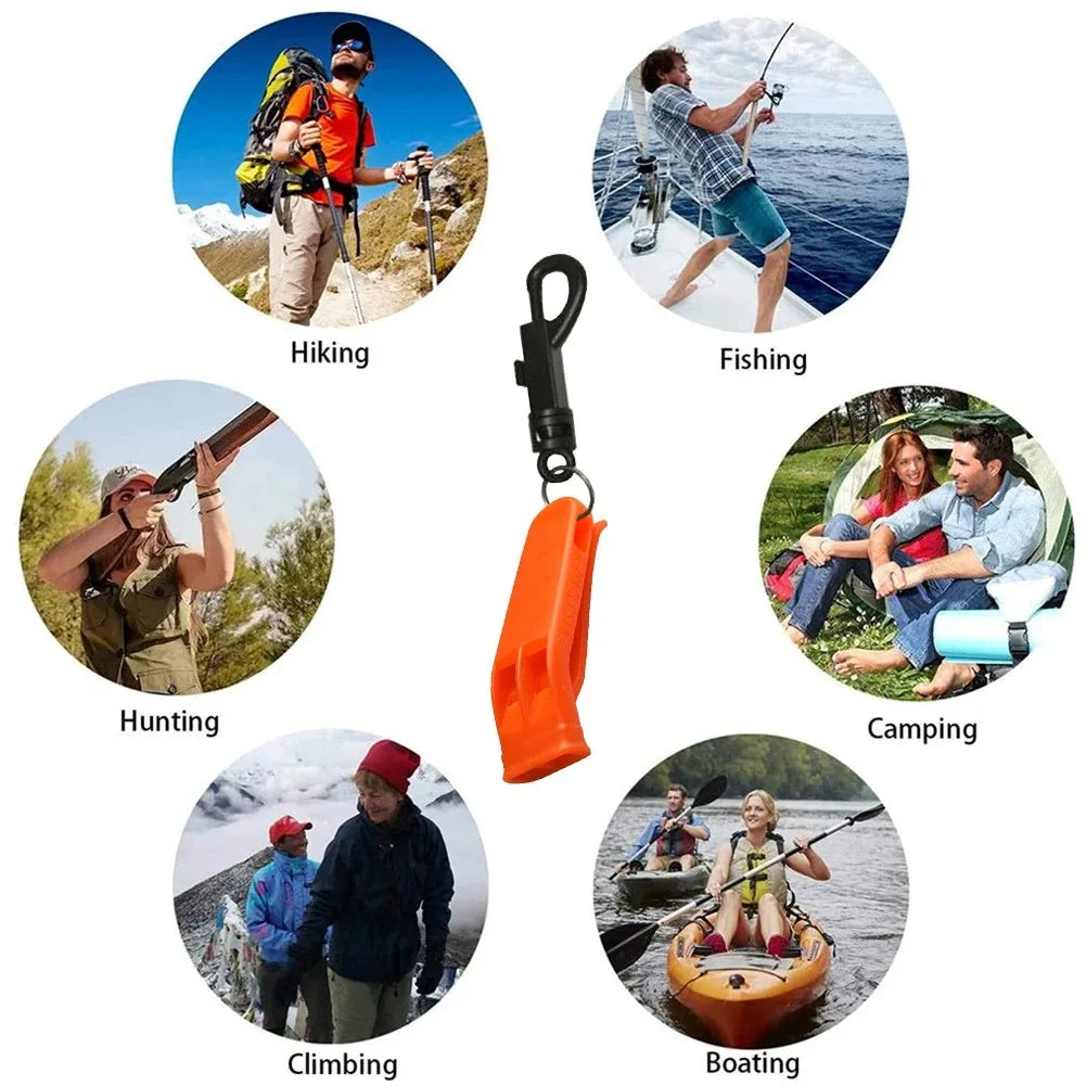 Outdoor Survival Emergency Whistle Loud Safety Signal for Hiking & Rescue