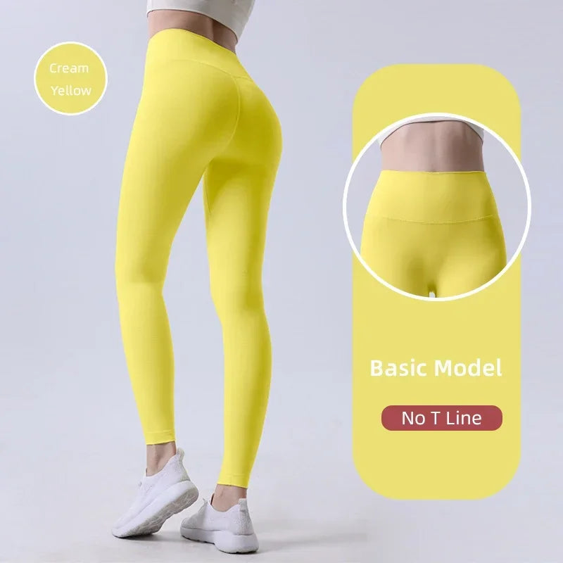 COZOK Full-Length Women’s Fitness Leggings – Running, Workout, Seam Pockets, High Comfort