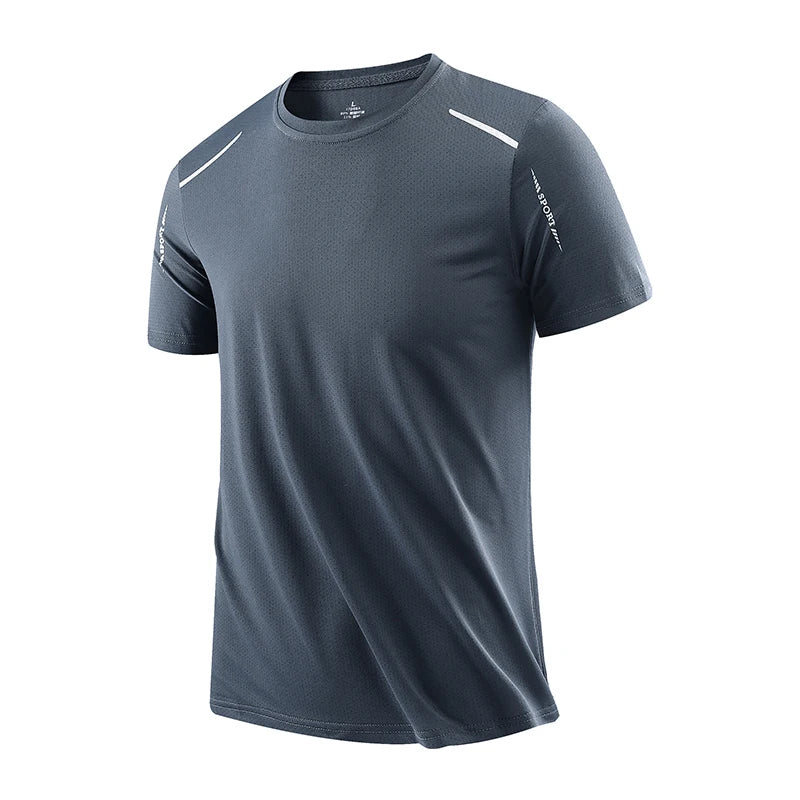 CHRLCK Men’s Quick-Drying Running T-Shirt – Lightweight, Breathable Activewear for Summer