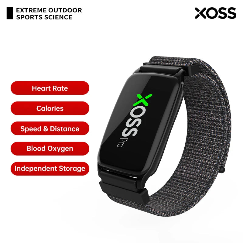 XOSS X2 Pro Chest Strap Heart Rate Monitor – Dual ANT+ & Bluetooth Fitness Sensor