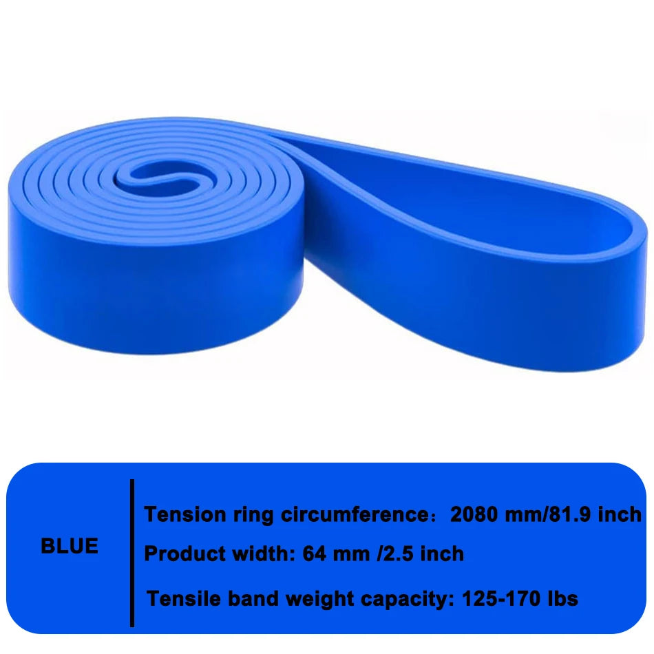 Elastic Resistance Bands, Pull-Up Assist and Strength Training for Home, Runners or Gym Workouts