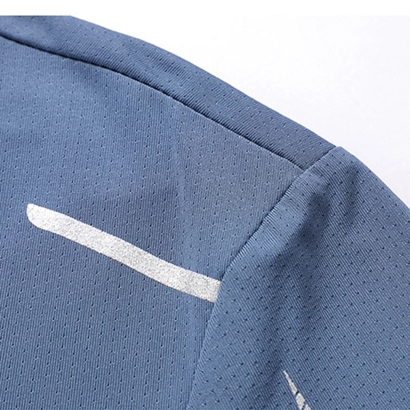 CHRLCK Men’s Quick-Drying Running T-Shirt – Lightweight, Breathable Activewear for Summer