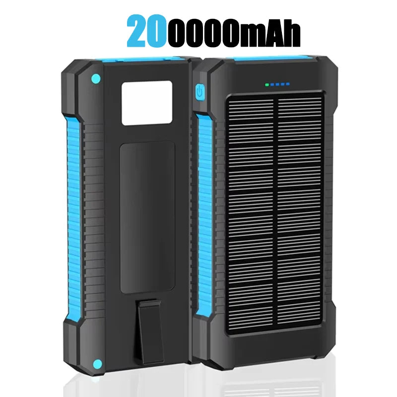 LENOVO Solar Power Bank 50000mAh Outdoor Fast Charging Portable Charger