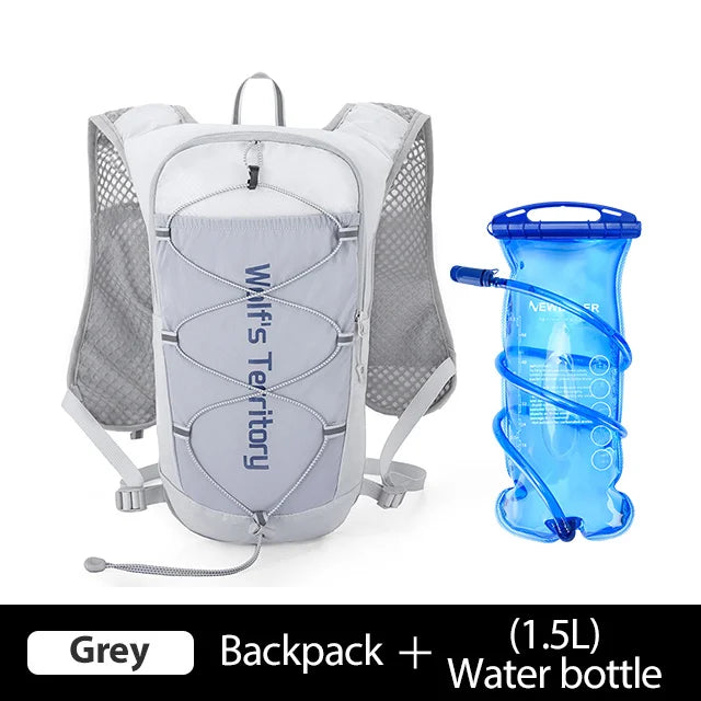 NEWBOLER Ultralight Trail Running Hydration Vest Breathable Marathon Backpack