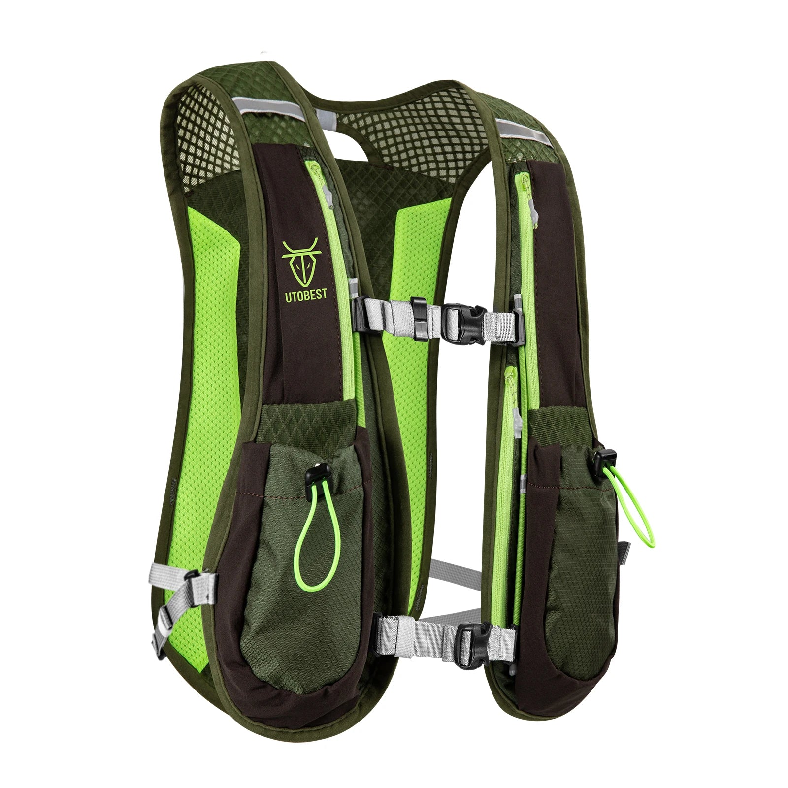 UTOBEST Trail Running Backpack 5L – Ultra Lightweight Hydration Vest for Marathon, Cycling & Hiking