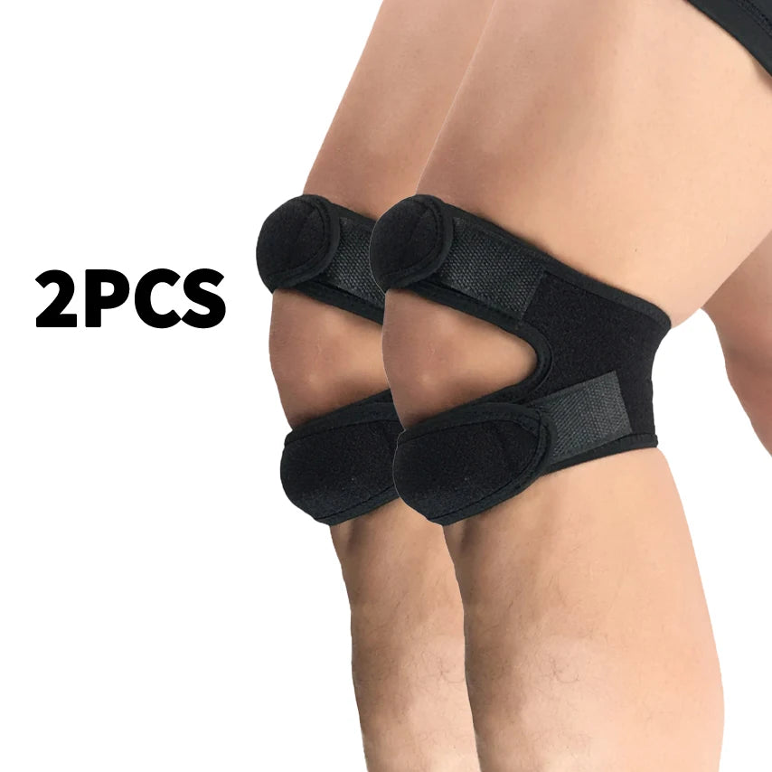 Pressurized Knee Wrap Sleeve – Elastic Support Braces for Sports & Injury Protection