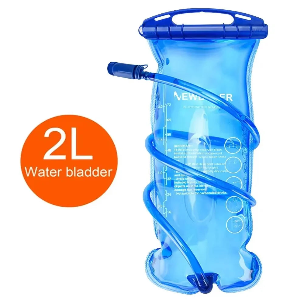 NEWBOLER Hydration Water Bag Reservoir 1.5L 2L 3L BPA-Free Running Backpack Bladder
