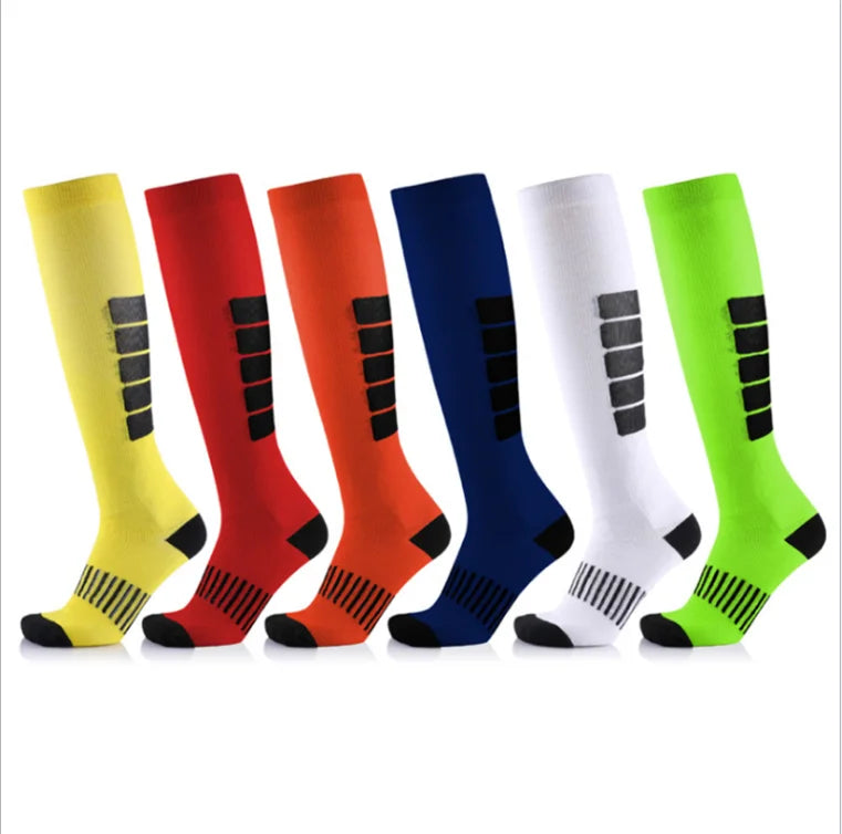 3/5/6 Pairs Compression Socks – Unisex Support for Running, Varicose Veins, Pregnancy & Sports