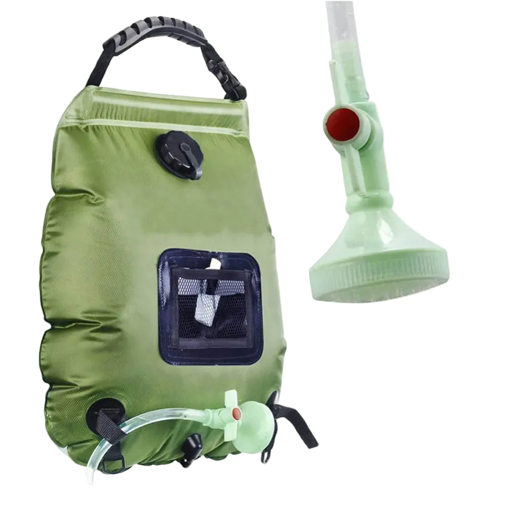 20L Solar Shower Bag Outdoor Camping Heated Water Shower System
