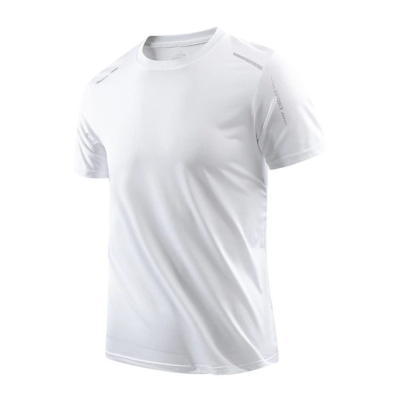 CHRLCK Men’s Quick-Drying Running T-Shirt – Lightweight, Breathable Activewear for Summer