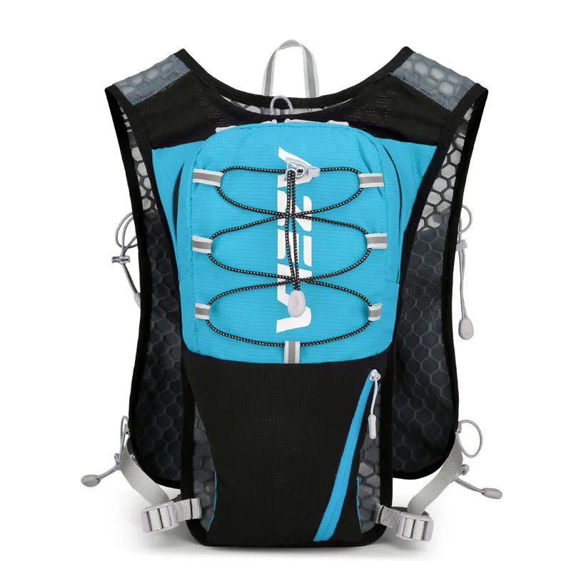 Running Hydration Vest with 1.5L Water Bag, Lightweight Outdoor Cycling and Hiking Backpack