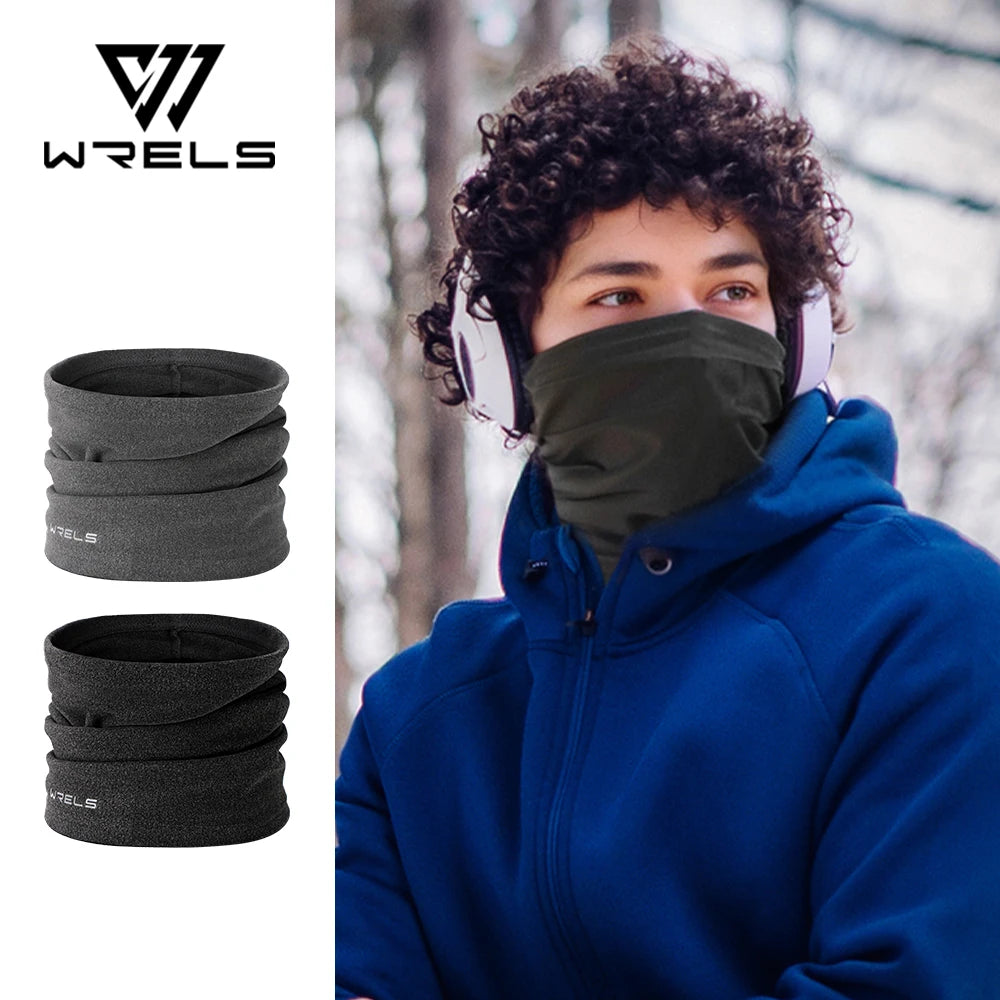 WRELS Windproof Winter Balaclava – Fleece Neck Warmer for Running, Cycling, and Outdoor Sports
