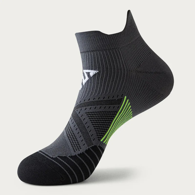 TSODUCE Summer Running Socks – Breathable Quick-Dry Marathon Ankle Socks for Men & Women