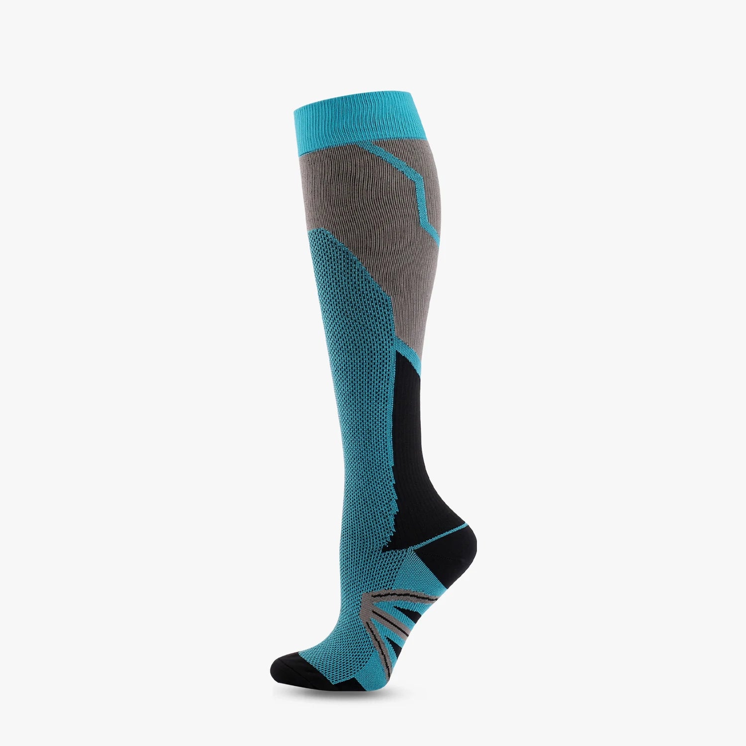 Men’s Compression Sports Socks for Running Cycling Football & Circulation Support