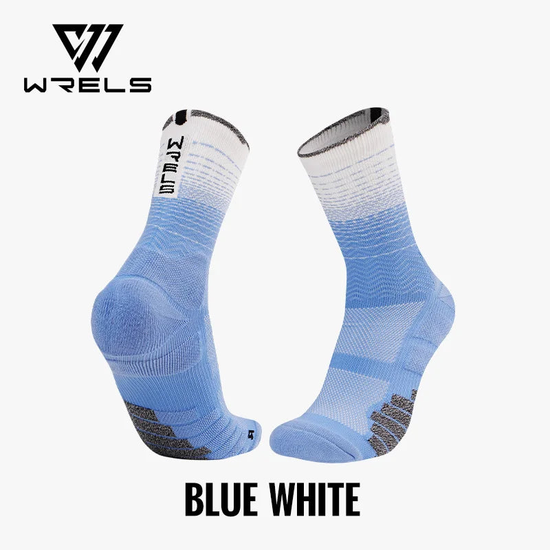 WRELS Athletic Cushion Running Socks – Moisture Wicking, Shock-Absorbing & Anti-Blister