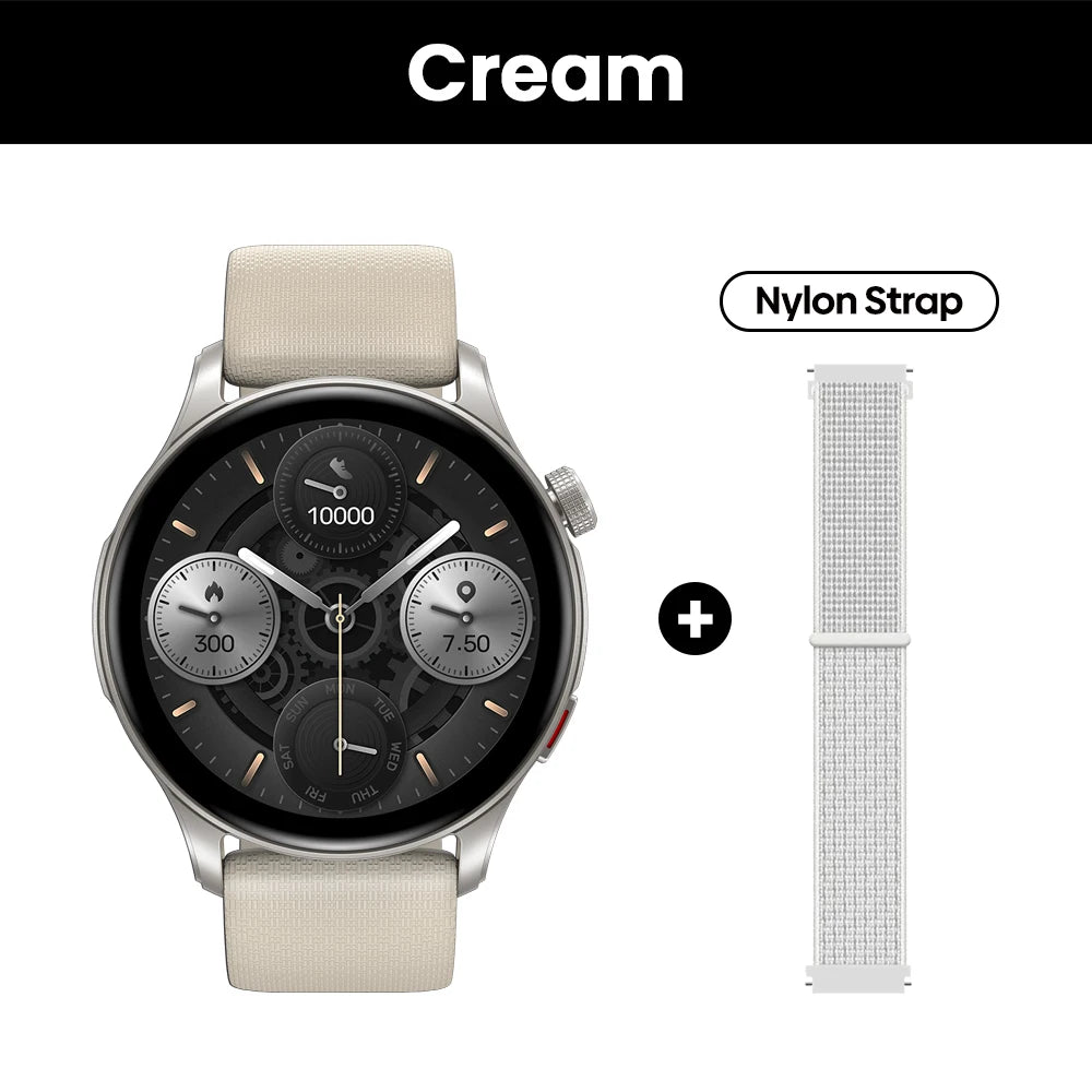 ZEBLAZE Btalk 3 GPS Smartwatch with 1.43" AMOLED Display and GPS Tracking