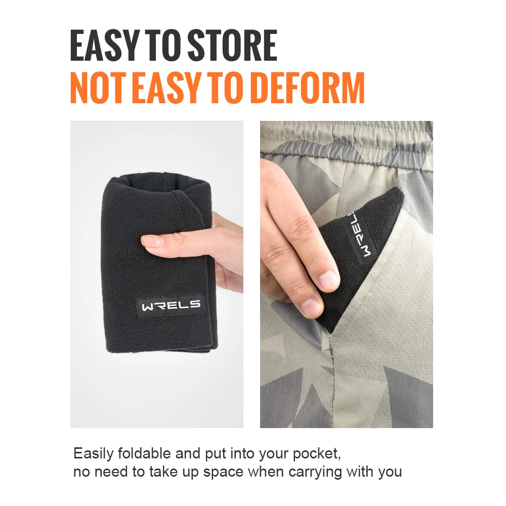 WRELS Winter Warm Windproof Polar Fleece Beanie Hat – Outdoor Running, Skiing & Cycling Cap